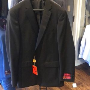 Mantoni Black Tuxedo Sport Coat